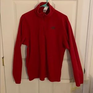 North Face 1/4 zip Fleece